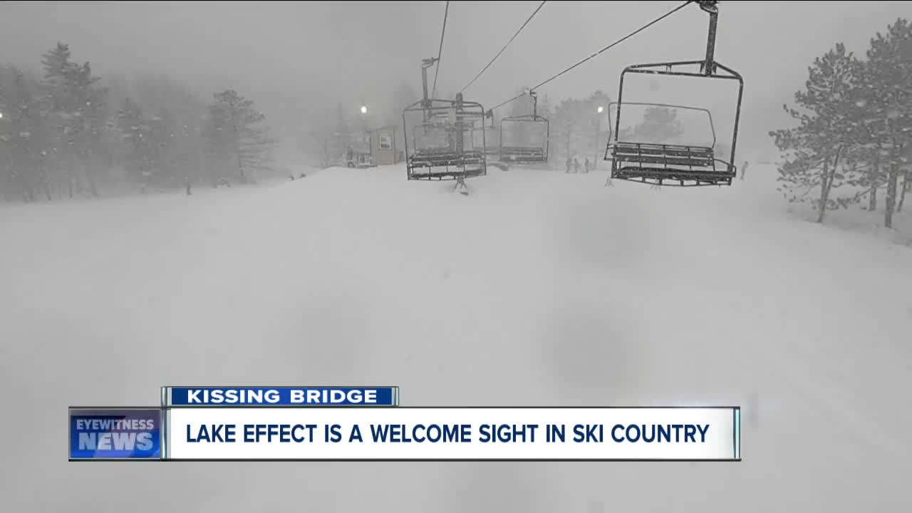 Lake effect snow a welcome sight in Ski Country