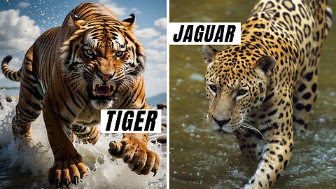 "Tiger vs Jaguar: Who Would Win in a Deadly Showdown?