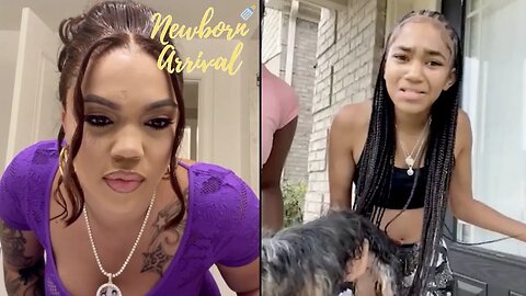 "My Man My Man" Renni Rucci Catches Daughter D'Couri On Live Talking About Boys! 😱