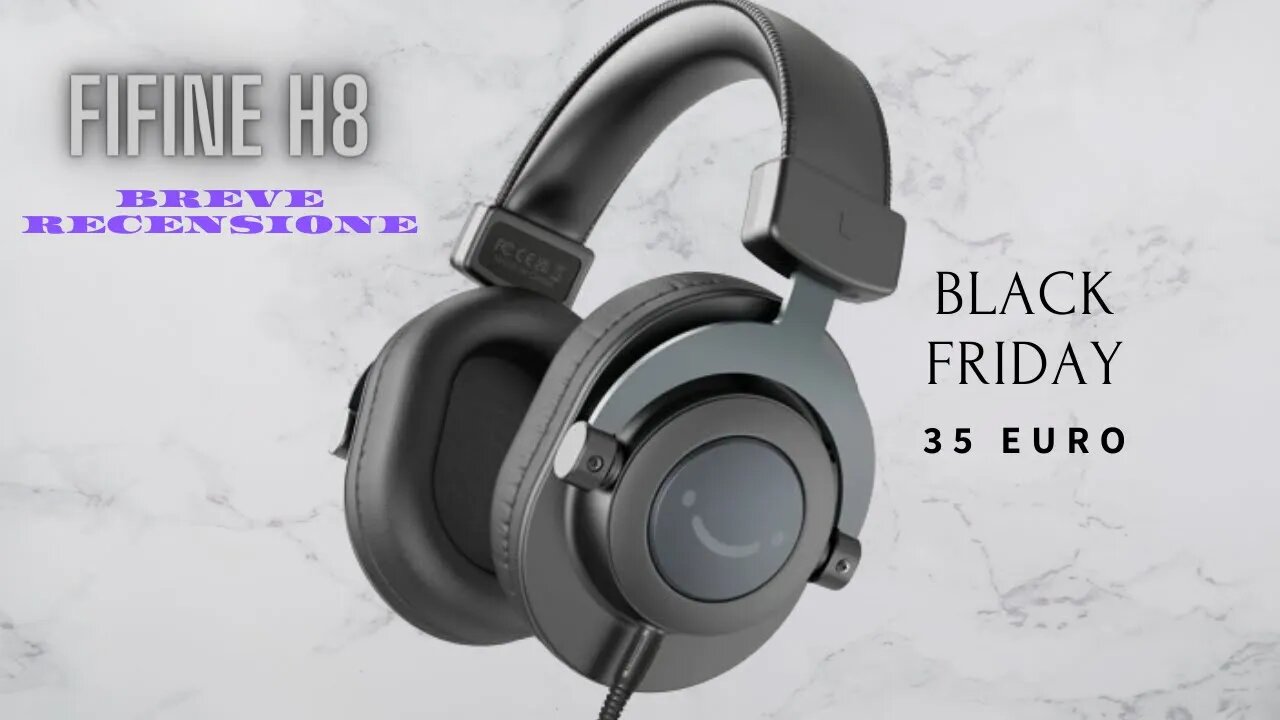 FIFINE H8 HEADPHONES: UNA SORPRESA INASPETTATA! (ITA) (sub ENGLISH)