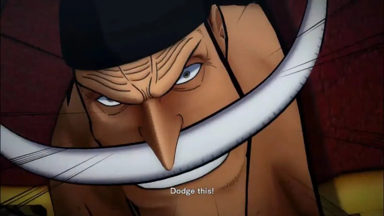 Sirohige vs Kizaru | One Piece Burning Blood Arc Marineford