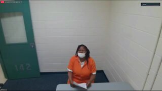 Monica Walker appears in court