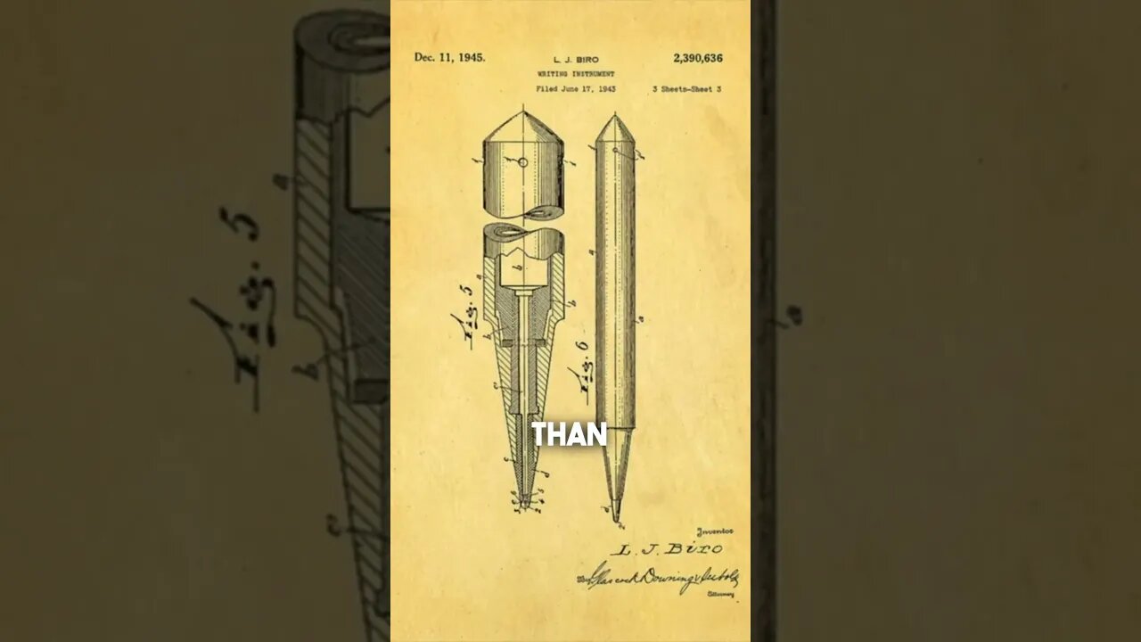 The Invention of the Ballpoint. Full Video on My Channel.