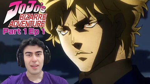 DIO BRANDO | Jojo's Bizzare Adventure REACTION | Part 1 Ep 1