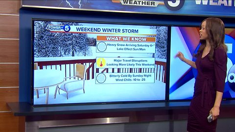 Remeisha Shade gives update on current conditions and weekend weather