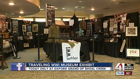 Traveling WWI exhibit on display in KCMO Tuesday