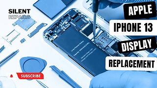 Apple Iphone 13 | Screen repair | Display replacement | Repair video