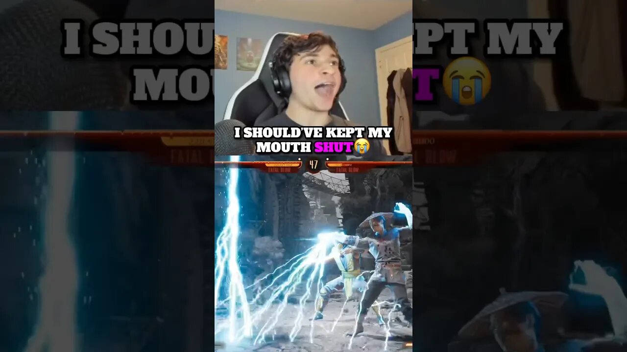 Friendly Trash Talk Fail In Mortal Kombat 1 Online…😂