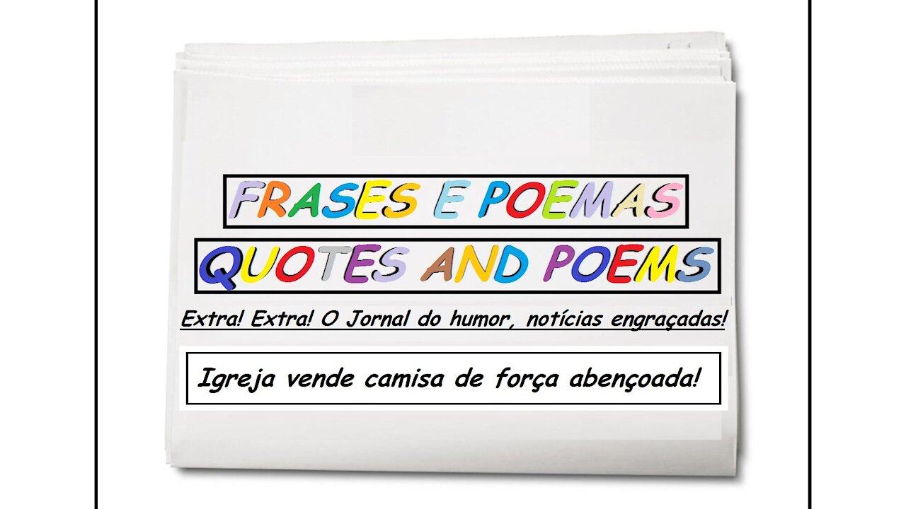 Notícias engraçadas: Igreja vende camisa de força abençoada! [Frases e Poemas]