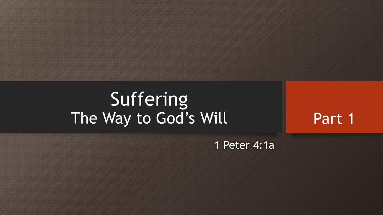 7@7 #55: Suffering, The Way to God's Will (Part 1)