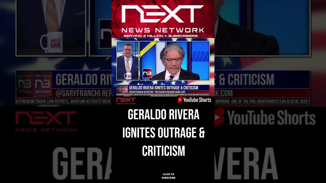 Geraldo Rivera Ignites Outrage & Criticism #shorts