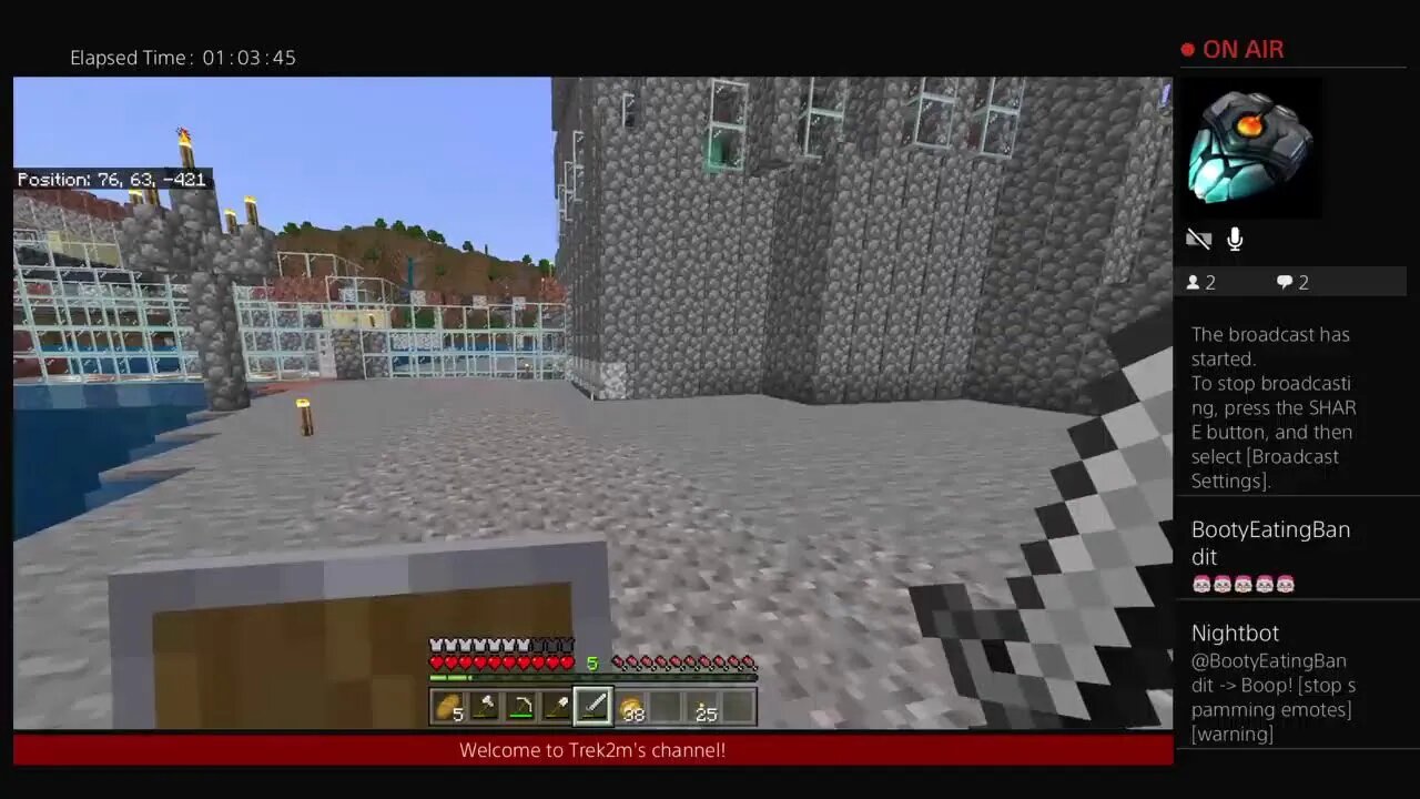 Minecraft survival world working on not telling please watch if Intrested Day 308