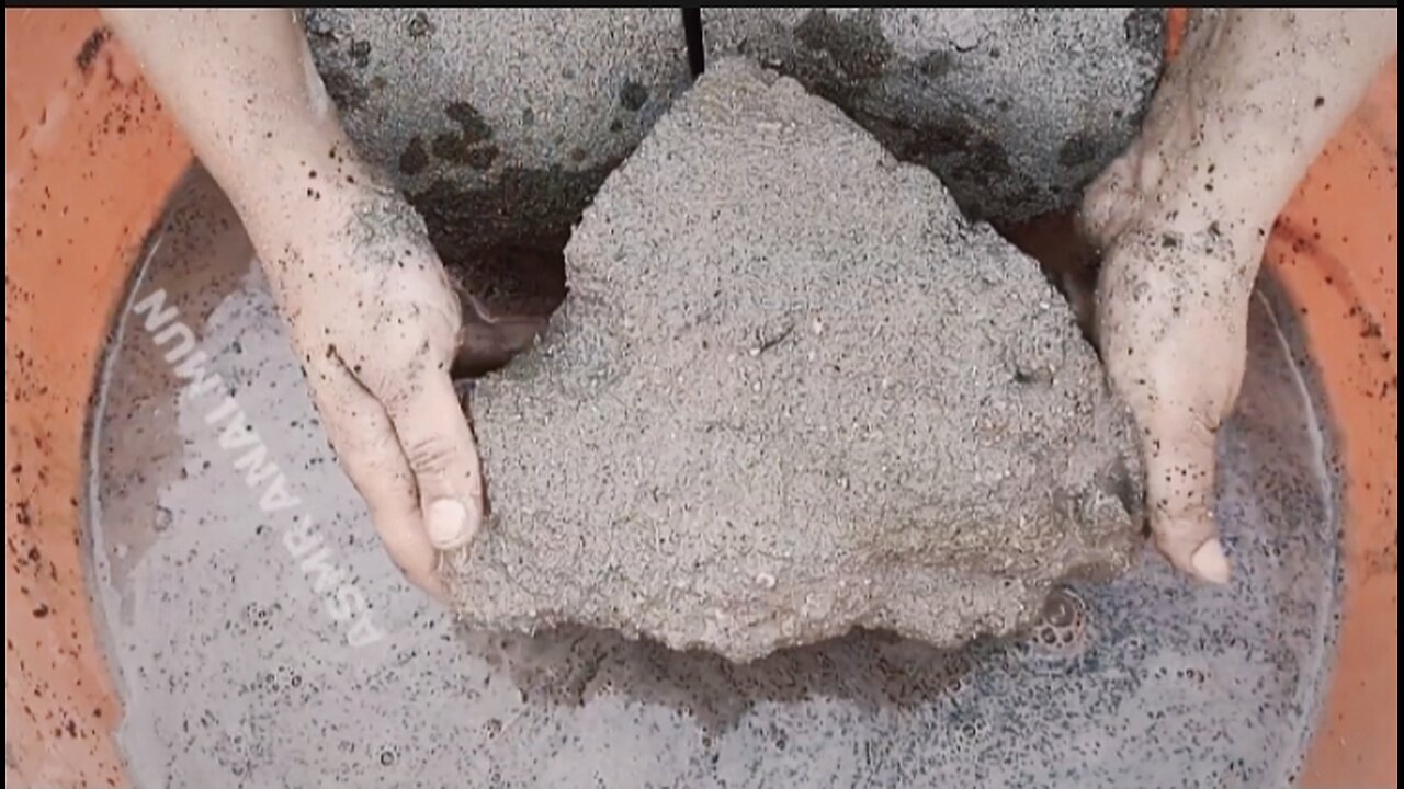 SOFT and creamy Pure Sand handmade Shapes Crumbling