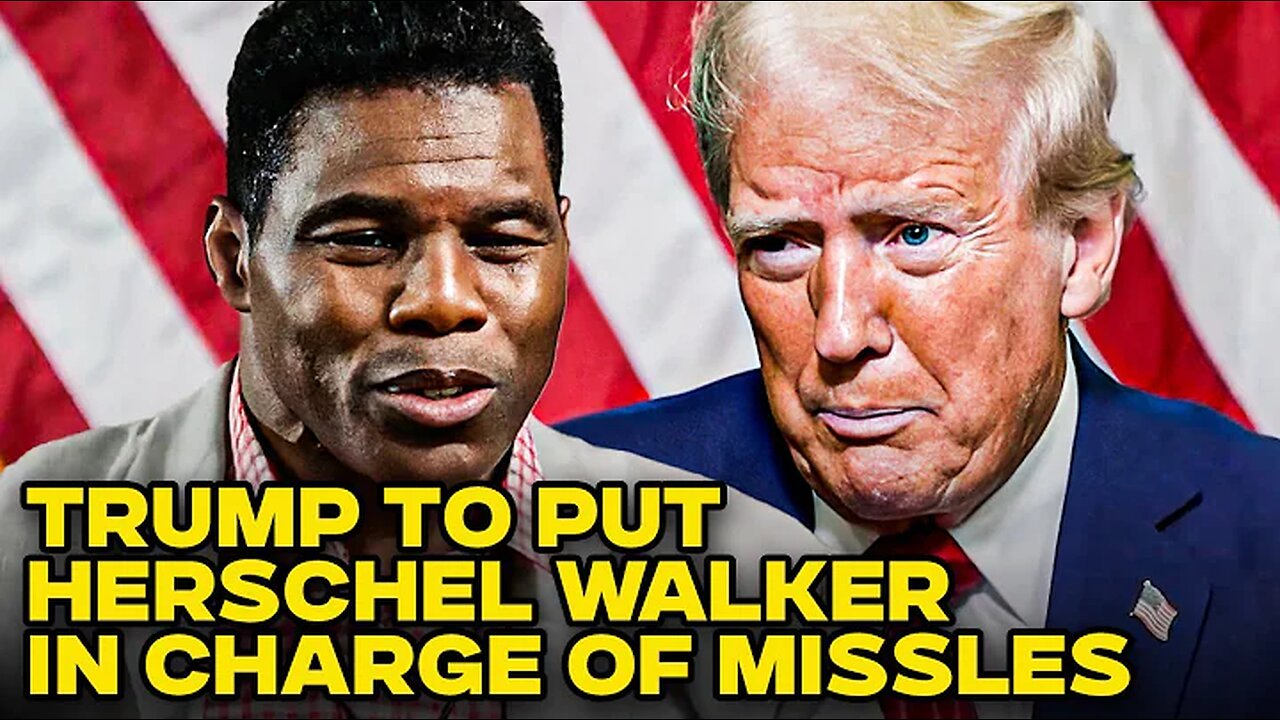 Trump Promises To Put Dimwit Herschel Walker In Charge Of MAJOR Defense Program