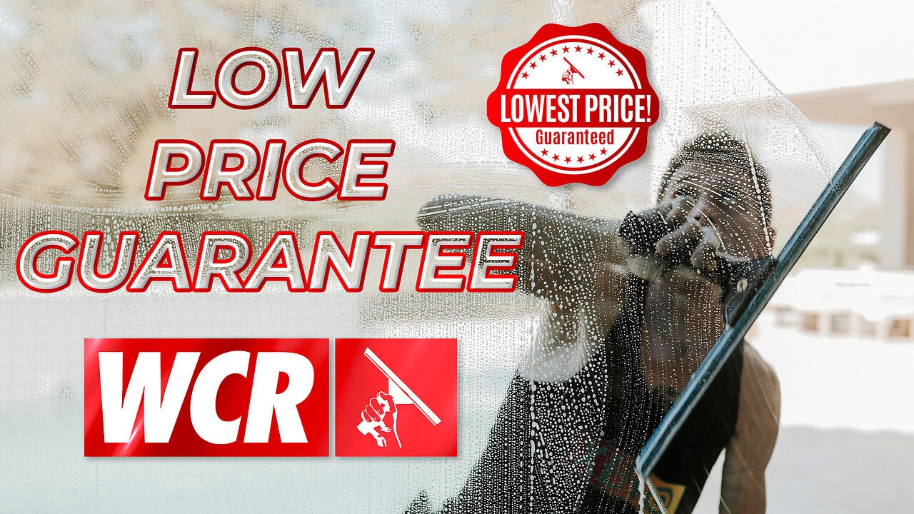 Why Pay More? WCR’s Low Price Guarantee Has Your Back!