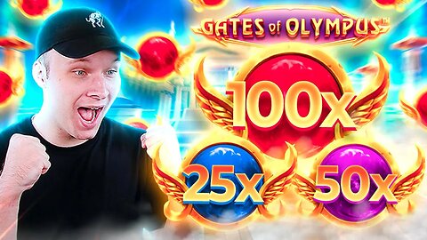 IS THIS MAX WIN? 100X LANDS AND HITS ON GATES OF OLYMPUS! (super lucky)