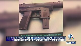 Student arrested after Snapchat threat to Bak, Roosevelt schools in West Palm Beach