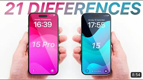 iPhone 15-15 Plus vs iPhone 15 Pro-15 Pro Max - 21 MAJOR Differences!_Full-HD