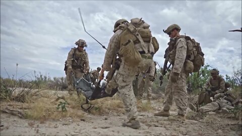 U.S. Marines Conduct an Assault Range - WTI 1-22