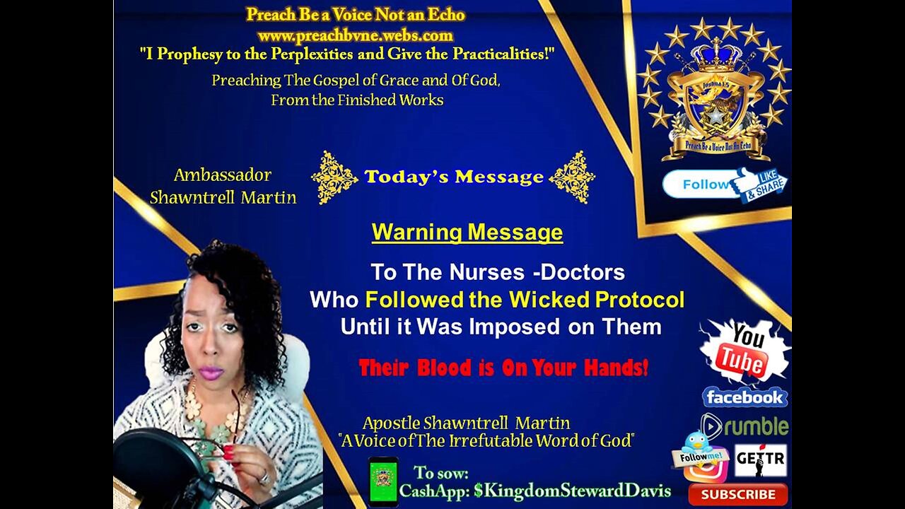 Warning To Nurses & Doctors! You Followed the Wicked Protocol Until it Was Imposed on You! WOE