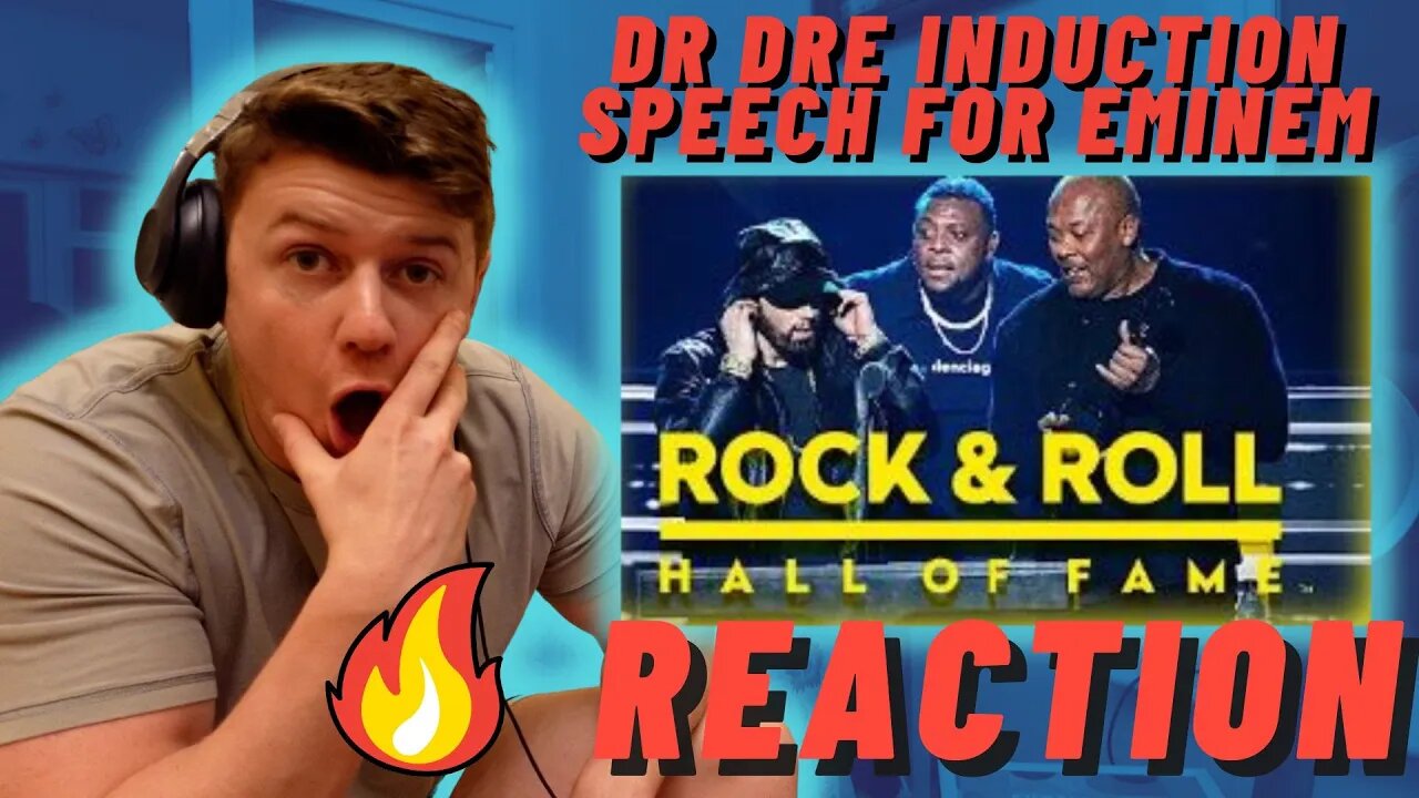 INDUCTION SPEECH FOR EMINEM AT 2022 ROCK AND ROLL "HALL OF FAME" ((REACTION!!))