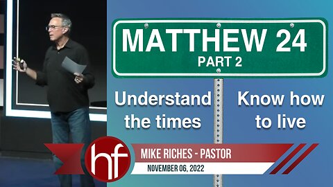 Understanding the Times Part 2