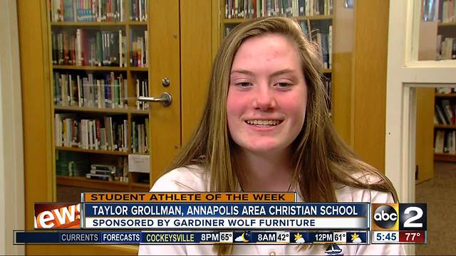 Student Athlete of the Week: Taylor Grollman