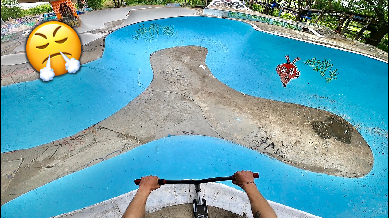 This Skatepark HATES Scooters..