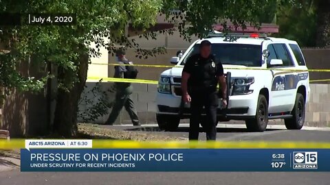 Pressure on Phoenix Police Department