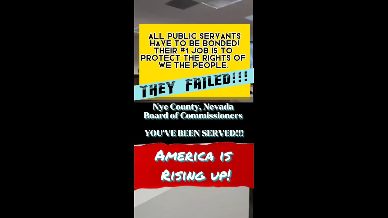 All public servants have to be bonded. Including commissioners. Mandates have consequences.