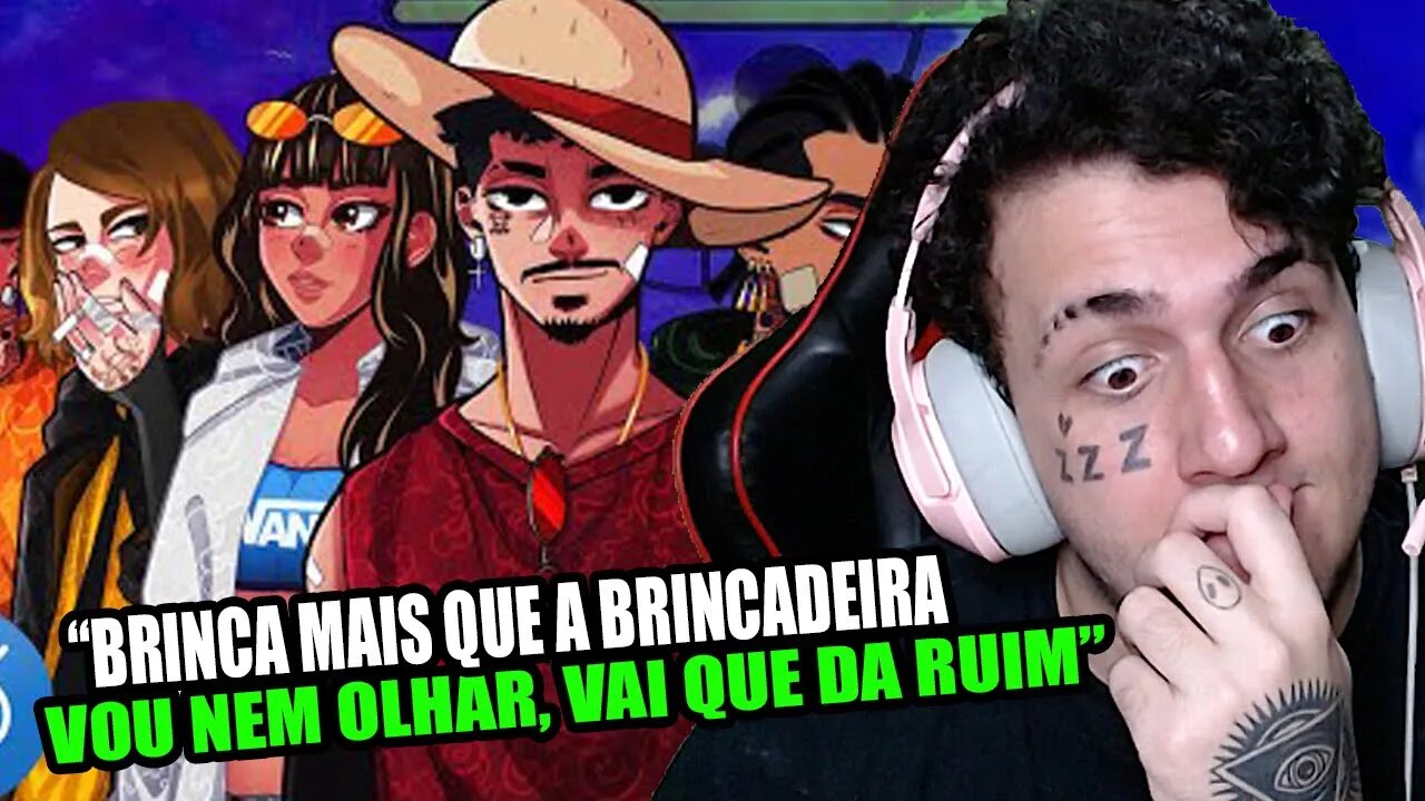 REVOADA DO LUFFY JKZ, SecondTime, Tsuna, ÉoDan, Trezze, oNinho e Meizy (One Piece) Léo Muriel React