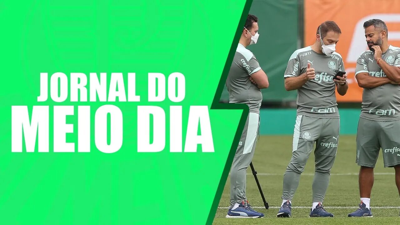JORNAL DO MEIO DIA - AO VIVO! PALMEIRAS 2 x 0 RB BRAGANTINO