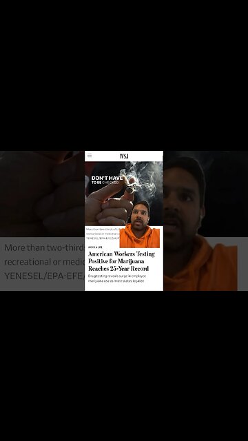 More Americans are high at work #askabhinav #za #420