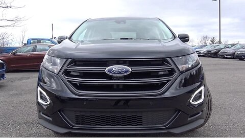 2017 Ford Edge Sport Review And POV - Best Looking SUV In It's Class ?