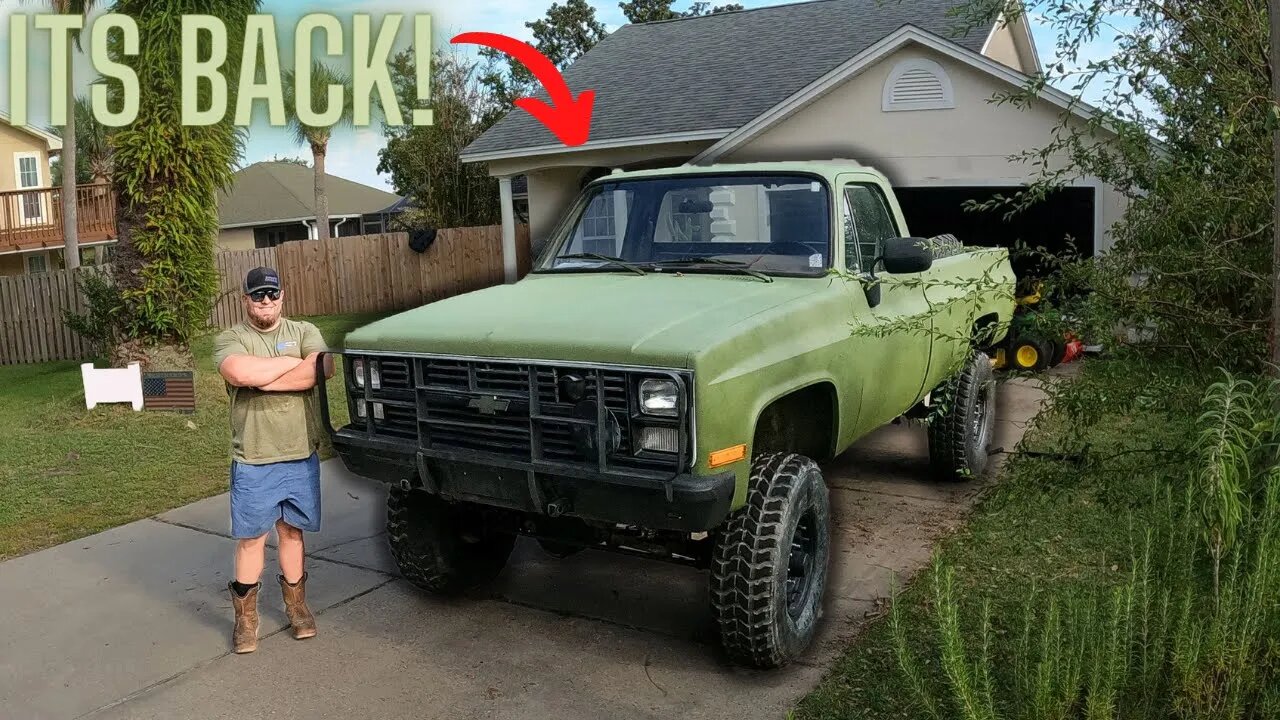 Neighbors Had my "Trashy" Square Body Towed so I Lifted it and drove it Right Back! (Not Sorry)