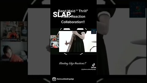 Clip #16 of a Band Maid " Thrill" Video Reaction Collaboration Series! #bandmaidthrill #bandmaid