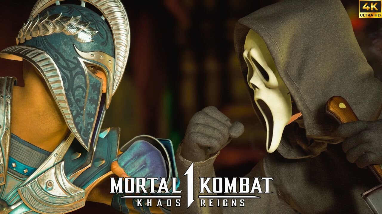 Ghostface vs. Reiko - Epic Battle in Mortal Kombat 1!