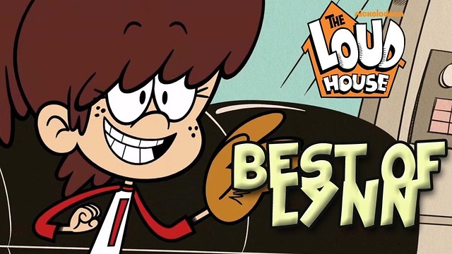 Best of Lynn Loud - Funniest Moments from The Loud House Cartoons