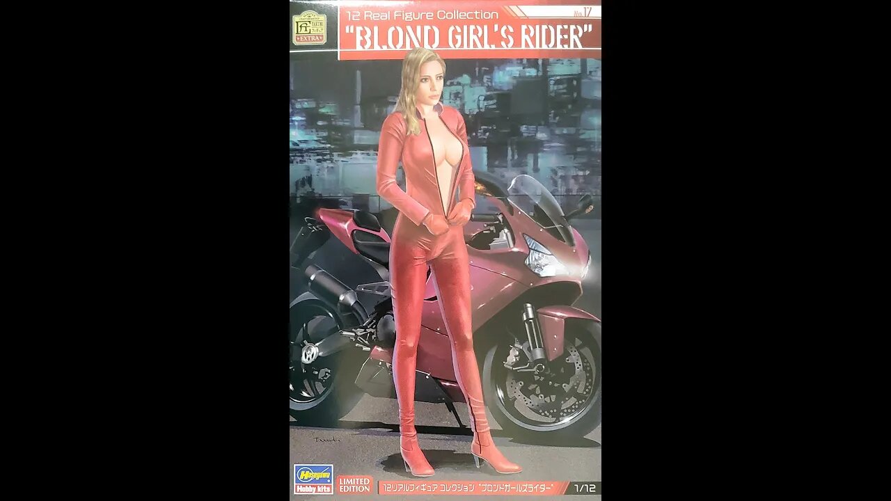 1/12 Hasegawa Blond Girl's Rider Review/Preview