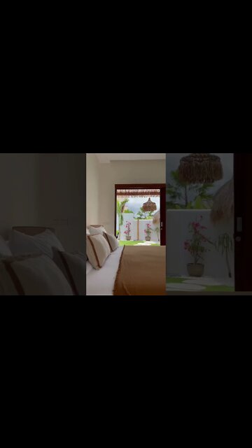 Modern tropical home with minimalist touches in Bingin, Bali 🌴 #shorts #architecture #homedecor