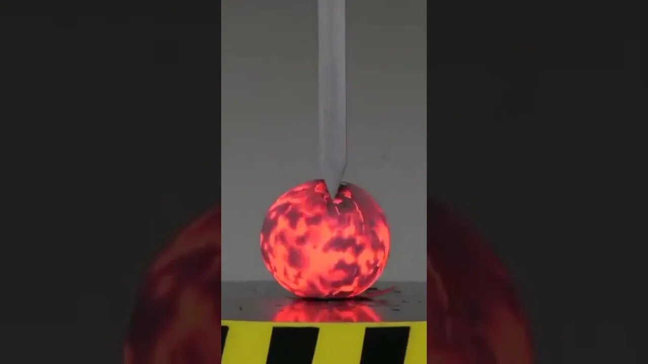 1000 degree ball VS hydraulic press