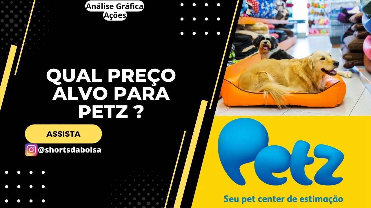 QUEDA INFINITA ? VALE A PENA COMPRAR AÇÕES PETZ3 ? ANÁLISE GRÁFICA HOJE !