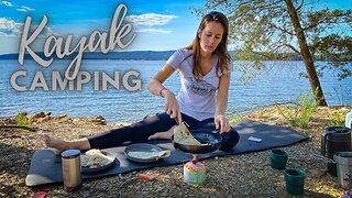 KAYAK CAMPING in Paradise | Lake Ouachita Arkansas