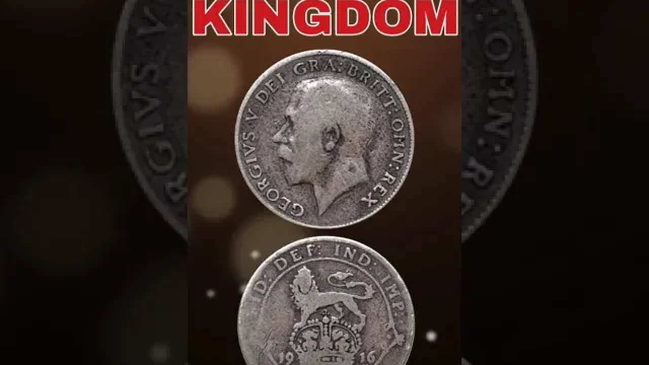United Kingdom 6 Pence 1916. #shorts #viral #coinnotesz