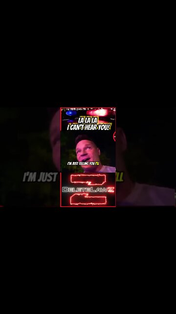 Im your boss; you’re not mine. #Deletelawz #cops #shots #Facts