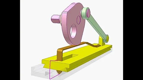 2621 Cam and crank slider mechanism 1
