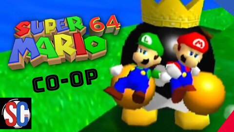Super Mario 64 Co-op With Luigi