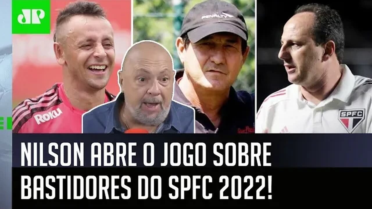 "O Muricy ME DISSE que o que o São Paulo TÁ FAZENDO é..." Nilson REVELA BASTIDORES!