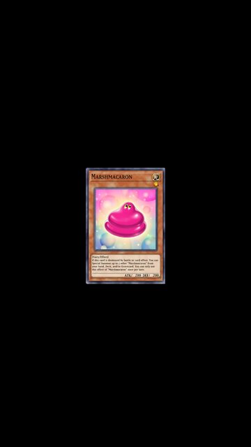 Yu Gi oh! Marshmacaron Darkside Dimension Card