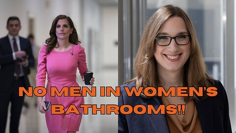 Rep Nancy Mace introduces bill to bar MEN from women's bathrooms! Leftists LOSE IT!!